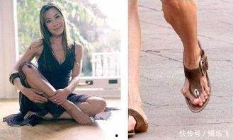 女明星难看的脚